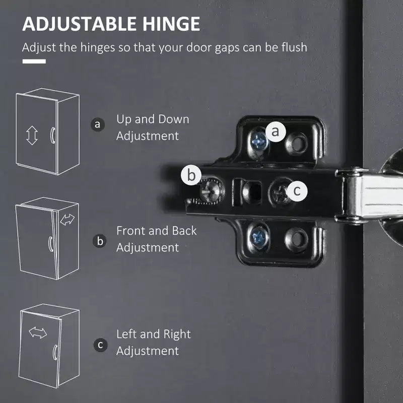 Armoire de cuisine autoportante de 72 po, armoire de rangement haute avec 4 portes, tiroir et étagères réglables pour salle à manger