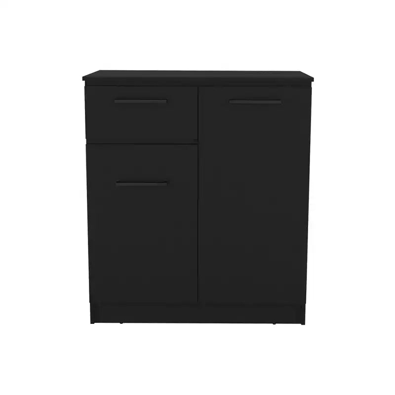 Buffet de Rangement avec Tiroir et 2 Portes, Buffet Moderne avec Rangement, Meuble de Rangement d'Appoint