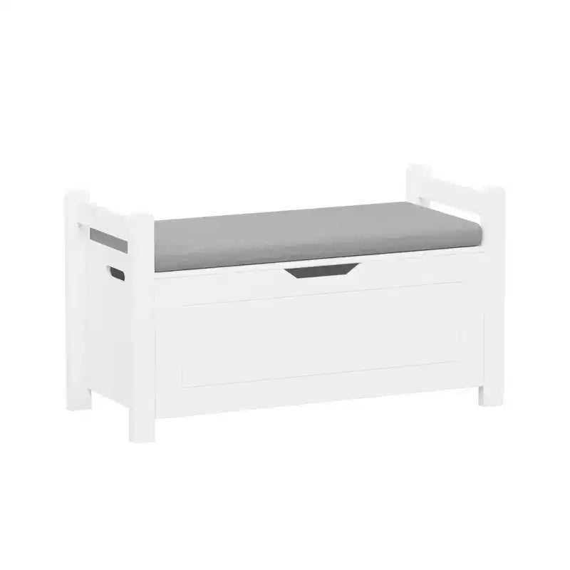 Coffre à jouets pour enfants, organisateur de rangement de jouets, grande armoire de rangement avec banc de siège coussin/couvercle à rabat