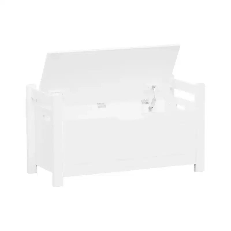 Coffre à jouets pour enfants, organisateur de rangement de jouets, grande armoire de rangement avec banc de siège coussin/couvercle à rabat
