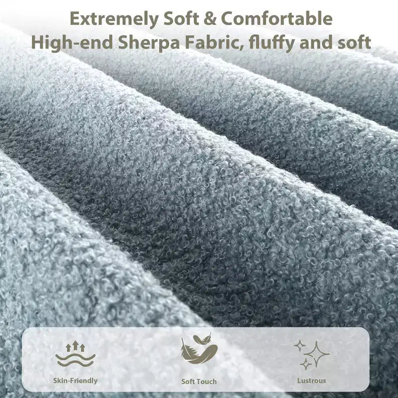 Cadre de lit en tissu avec tête de lit rembourrée, doux et robuste, coins arrondis, durable, lattes en bois, silencieux, matelas sans sommier tapissier requis