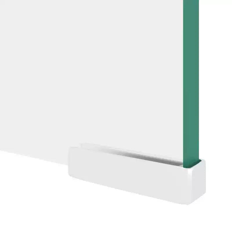Meuble TV en verre trempé – Rehausseur d'écran moderne pour appareils multimédia, Console TV épurée avec rangement, Transparent