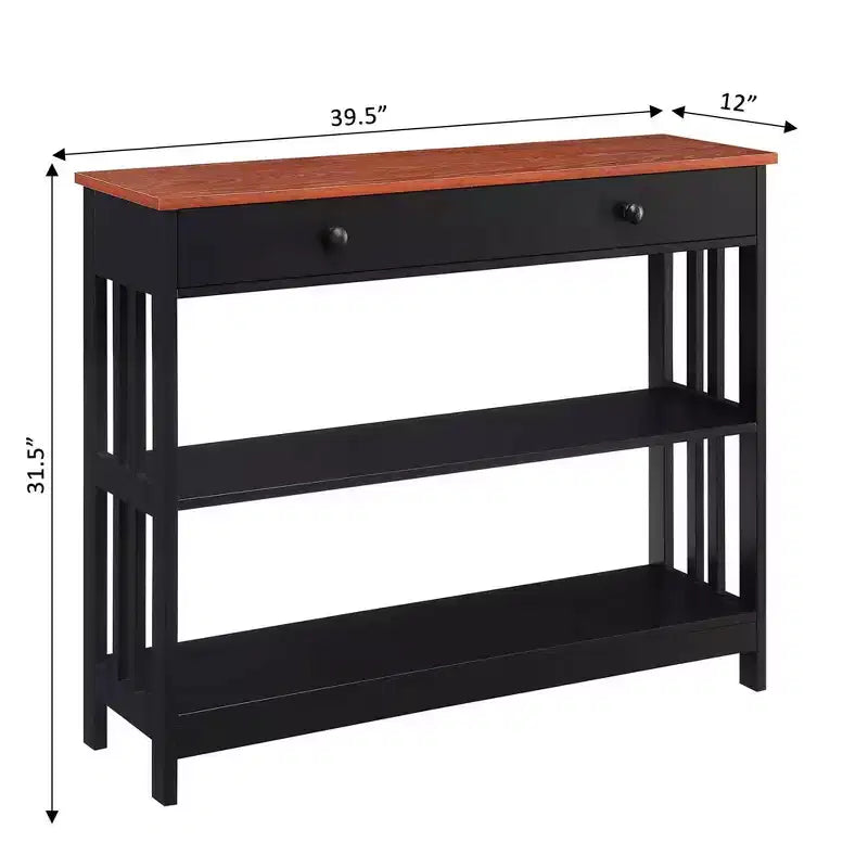Console de rangement Mission 1 tiroir